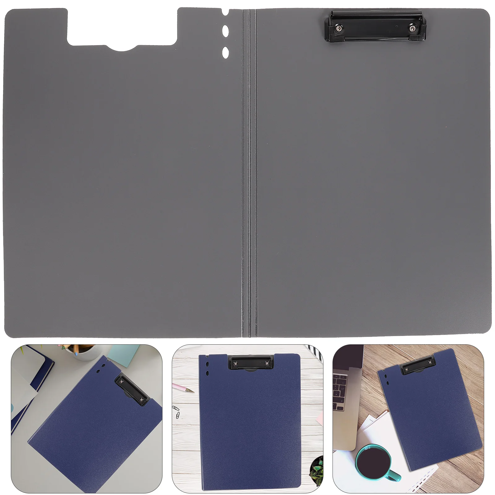 

Portable Writing Clipboard Office Hardboard File Clip For Students Workers Multi-Function Document Storage Clipboards Paper