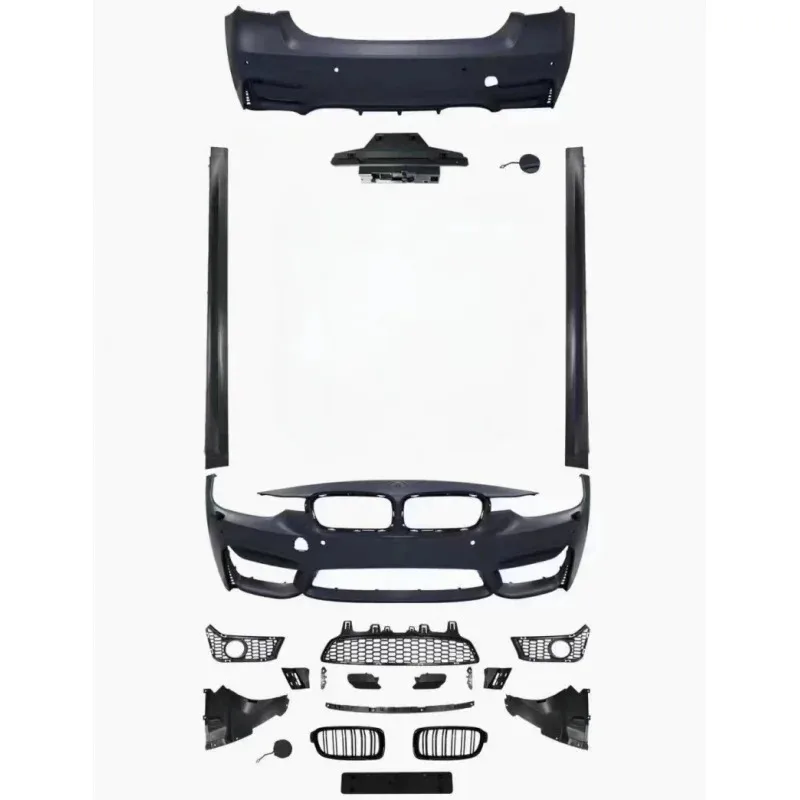 

Спортивный обвес F30 S для BMW 3 серии: передний бампер, боковые пороги, задний бампер и диффузор (автозапчасть)