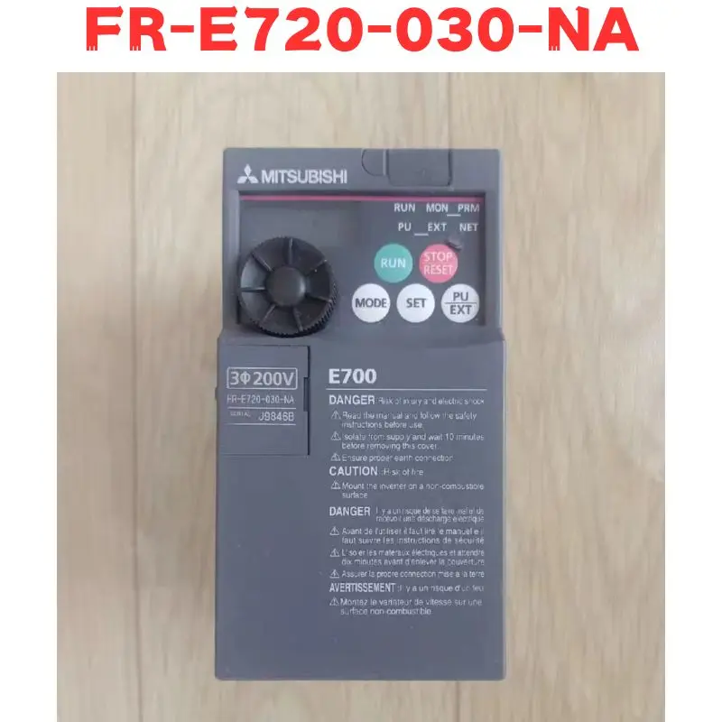 

Second-hand FR-E720-030-NA FR E720 030 NA Inverter Tested OK