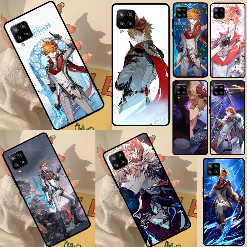 Genshin Impact Tartaglia For Samsung Galaxy A14 A34 A54 A52 A32 A22 A12 A13 A33 A53 A11 A31 A51 A71 A50 Case Cover