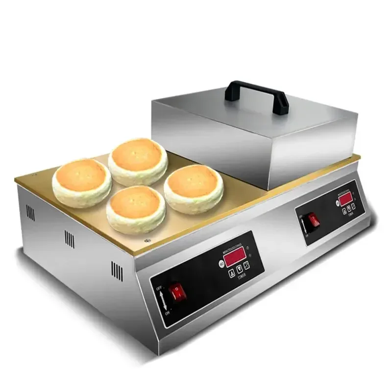 Hot SalesSmart Type Double Plates Pancake Maker Commercial Cake Souffle Machine 30 Multifunctional Food Grade Stainless Steel Pr