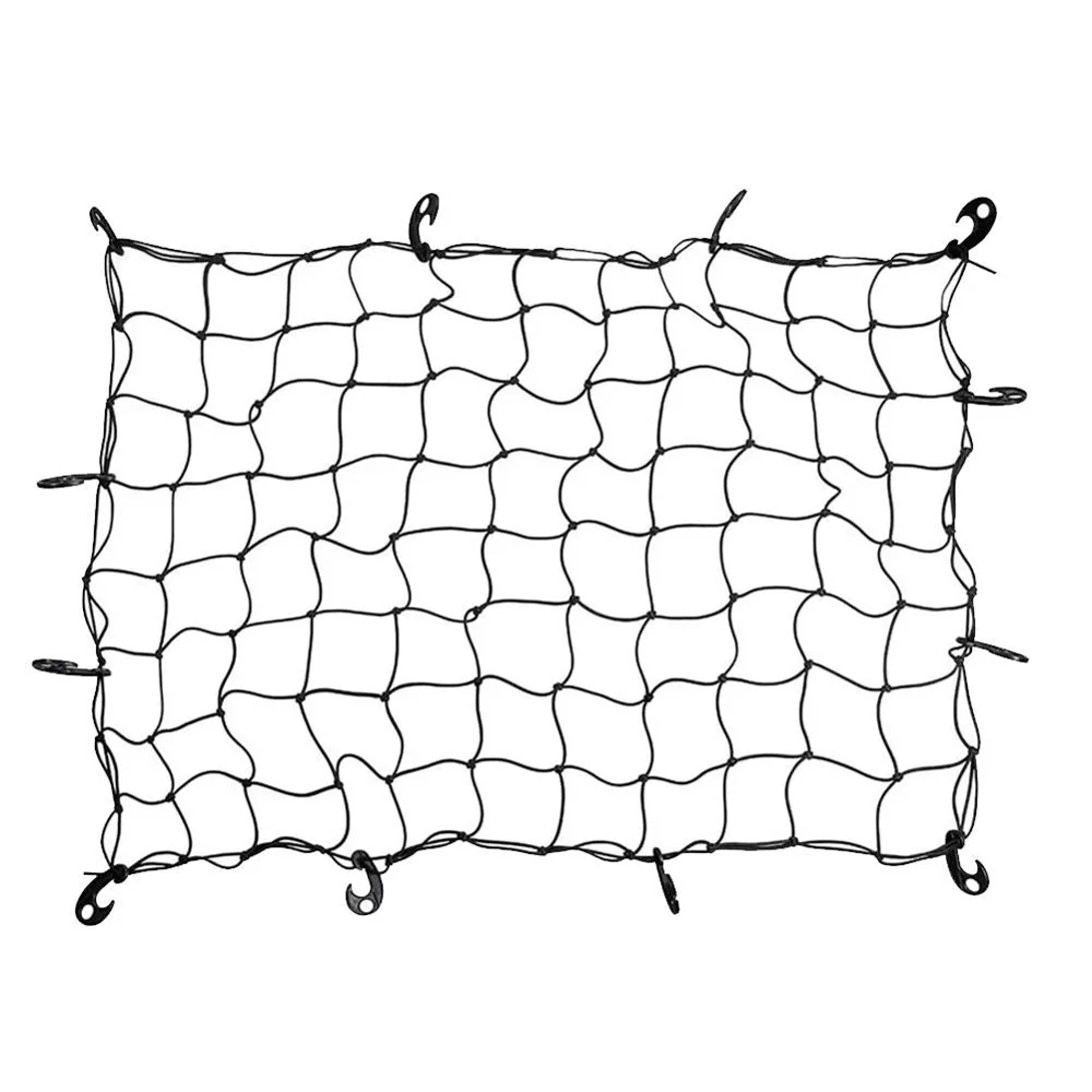 120x90cm Car Roof Rack Luggage Carrier Cargo Net Grid Mesh Roof Rack Net Interior Ceiling Cargo For Pickup Truck SUV Roof
