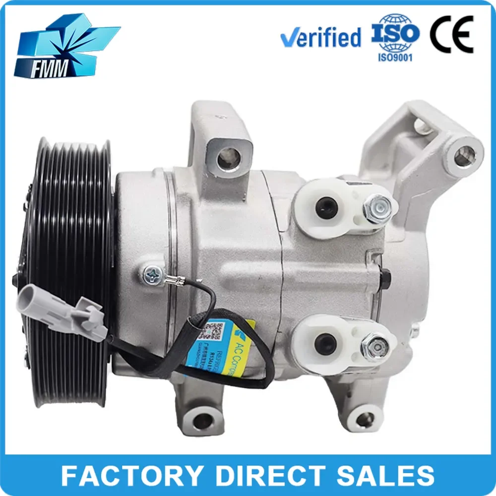 

FMM A/C AC Compressor for Toyota Hilux Vigo 2016-2021 447260-8040 4471902490 4471902650 88320-0K090 12V 10S11C