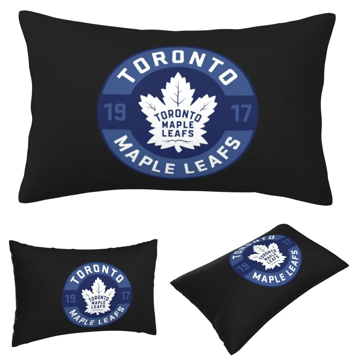 

Toronto Maple Leafs Rectangle Pillowcase Cushion Cover Decorative Bedroom Bed Home Comfort Throw Pillow