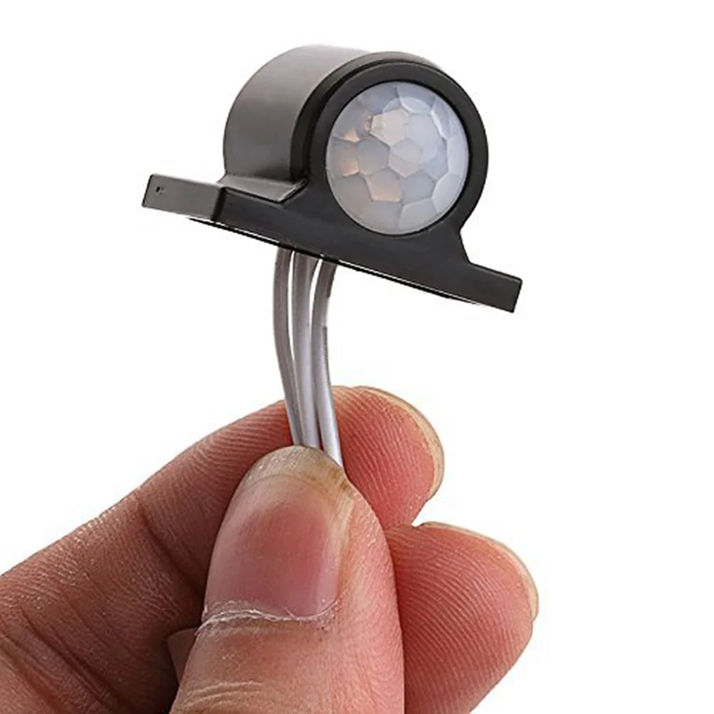 DC 12V PIR Motion Sensor Detector Switch Activated Infrared Human Body Inductive Switches for Home Wardrobe LED Strips Lights