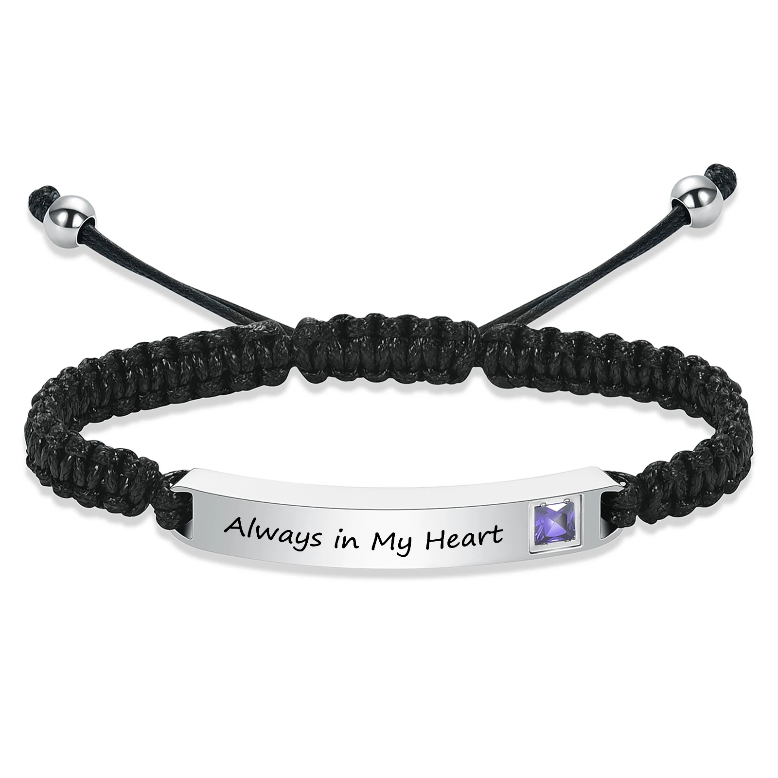 Cremation Bracelet for Ashes Adjustable Urn Bracelet Bangle for Ashes Always in My Heart Memorial Ashes Jewelry