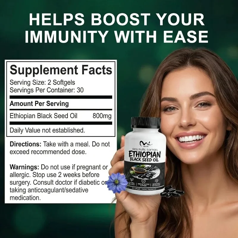 Capsule di Olio di Semi Neri - - Black Seed Oil Capsule recensione e prezzo
