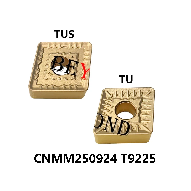 

100% Original CNMM250924-TUS T9225 CNMM250924-TU T9225 Rough Carbide Inserts CNMM 250924 Single Side 25mm Heavy Cutting CNMM2509