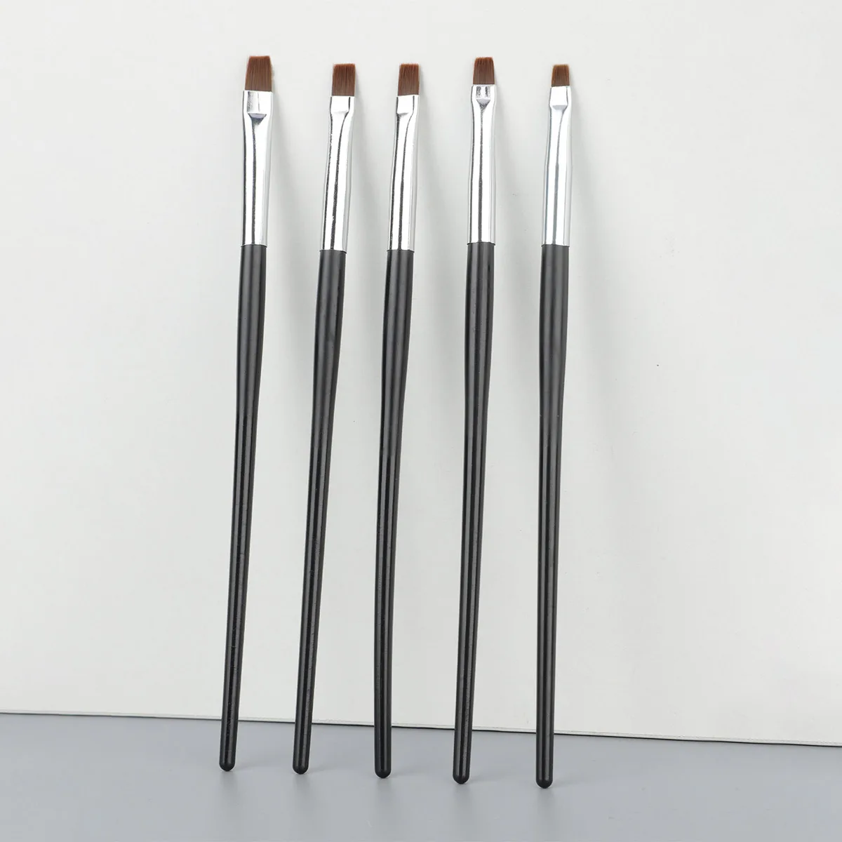 5 Pcs Dental Resin Brush Pens Dental Shaping Silicone Adhesive Composite Porcelain Teeth Dentist Tools Dentistry Lab Tool