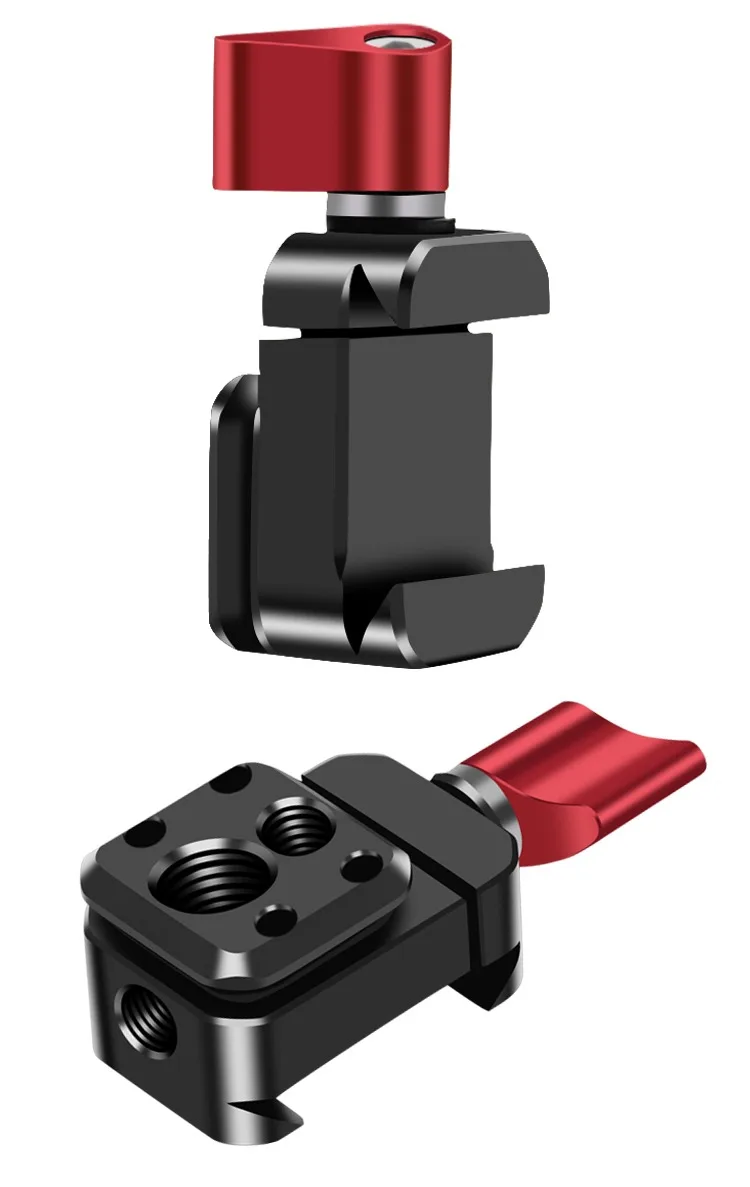 Kameraklemme Schnellspanner NATO Rail Clip Mount 1/4 3/8 Loch für 20 mm Videolicht Mikrofon Monitorhalter Gimbal Slider Verlängerung – Detail 12