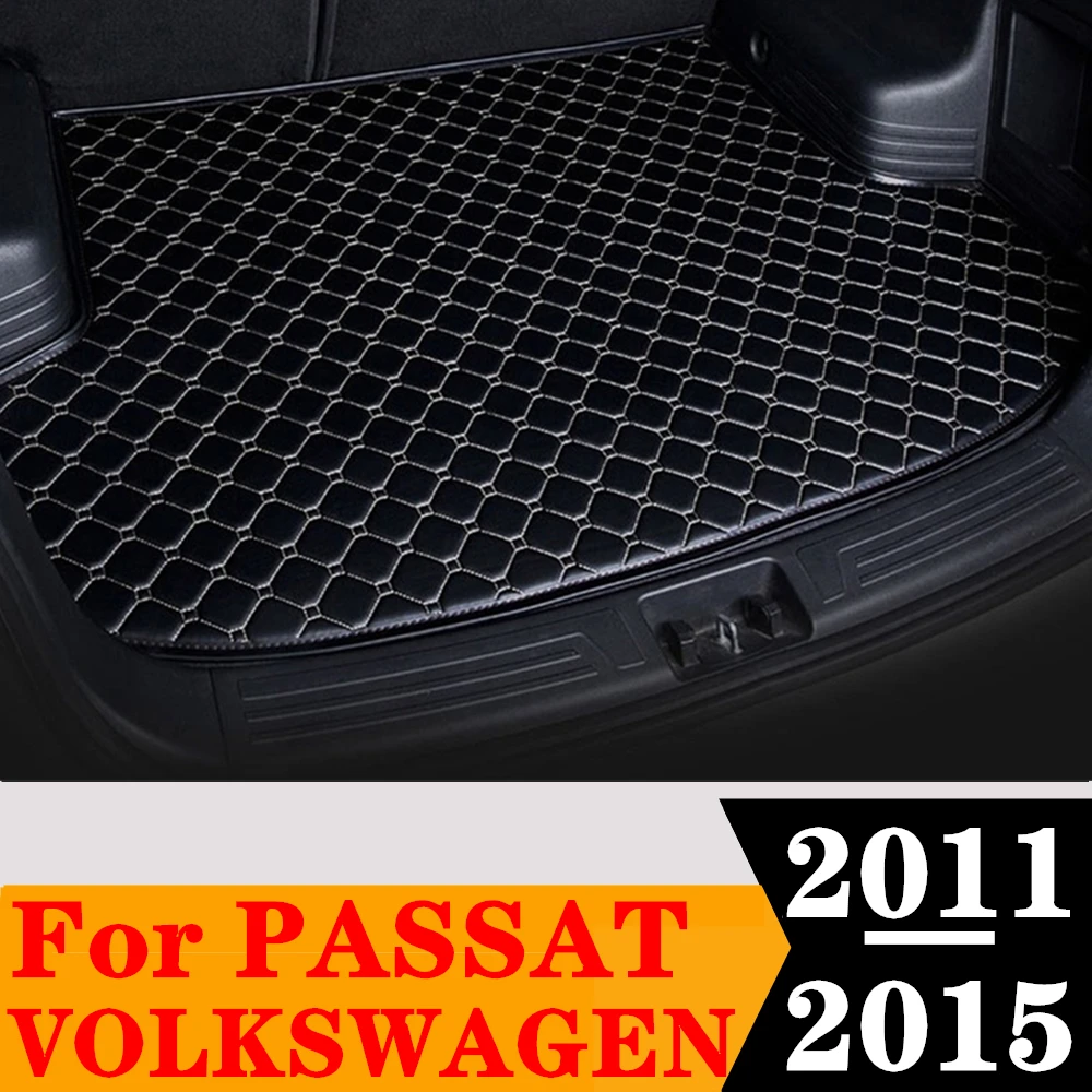 

Коврик для багажника автомобиля для Volkswagen VW PASSAT 2015, 2014, 2013, 2012, 2011, задний коврик для груза, поднос для багажника, коврик для багажа, автоковер, запчасти