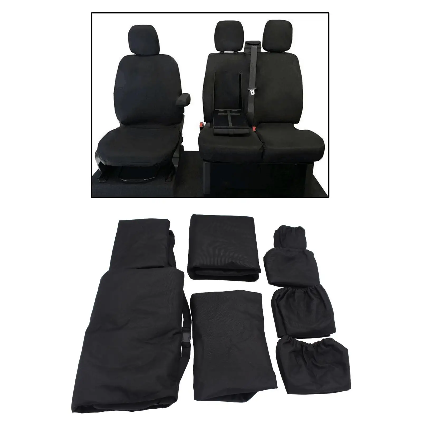 Si-at04011 Removable Front Seat Cover for Ford Transit Custom 2013