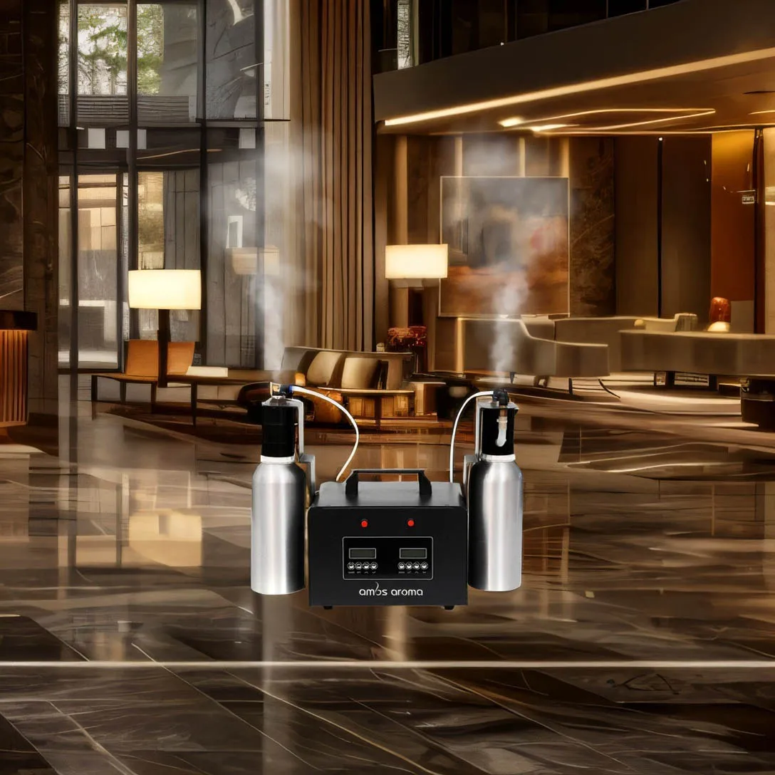 Commercial Professional Hotel Lobby Large Area HVAC Aromatic Anhydrous Essential Oil Perfume Diffuser Aroma Machine