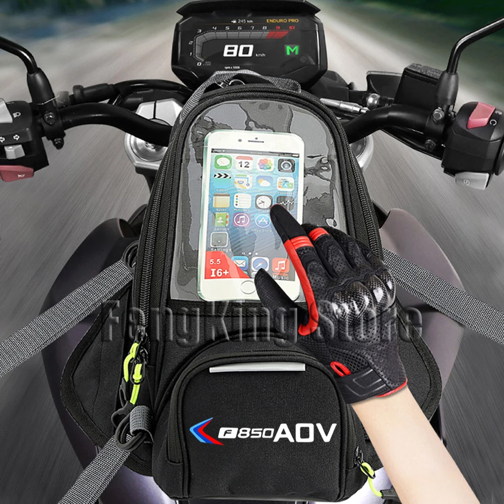 

For BMW F850ADV Motorcycle Fuel Tank Bag Touchable Navigation Magnet bag Motorbike Dust Bag