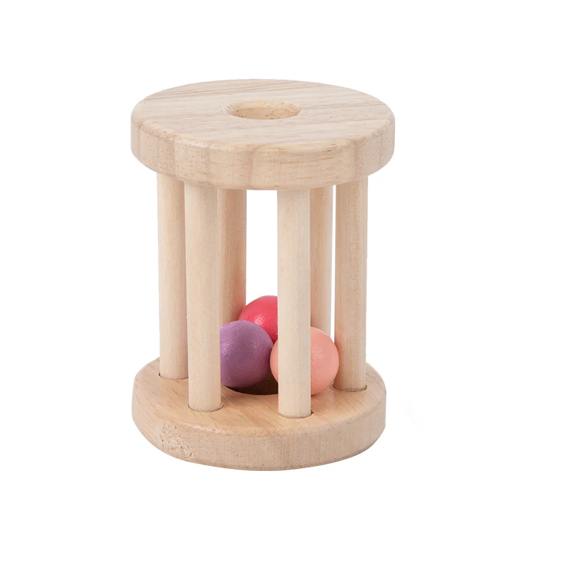 Christmas gift Baby Rattles Chinese Supplier Wooden Children  Educational Wooden Toys Puzzle Early Education  Montessori