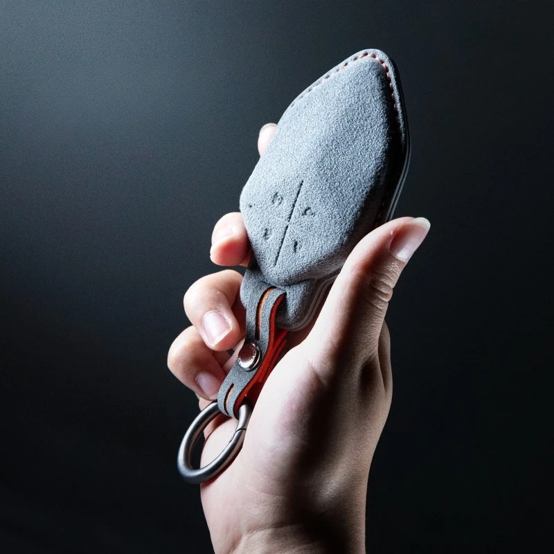 

For Changan DEEPAL SL03 S7 S07 G318 L07 Dedicated Suede Car Key Case Cover Protective Shell Bag Interior Modified Accessories