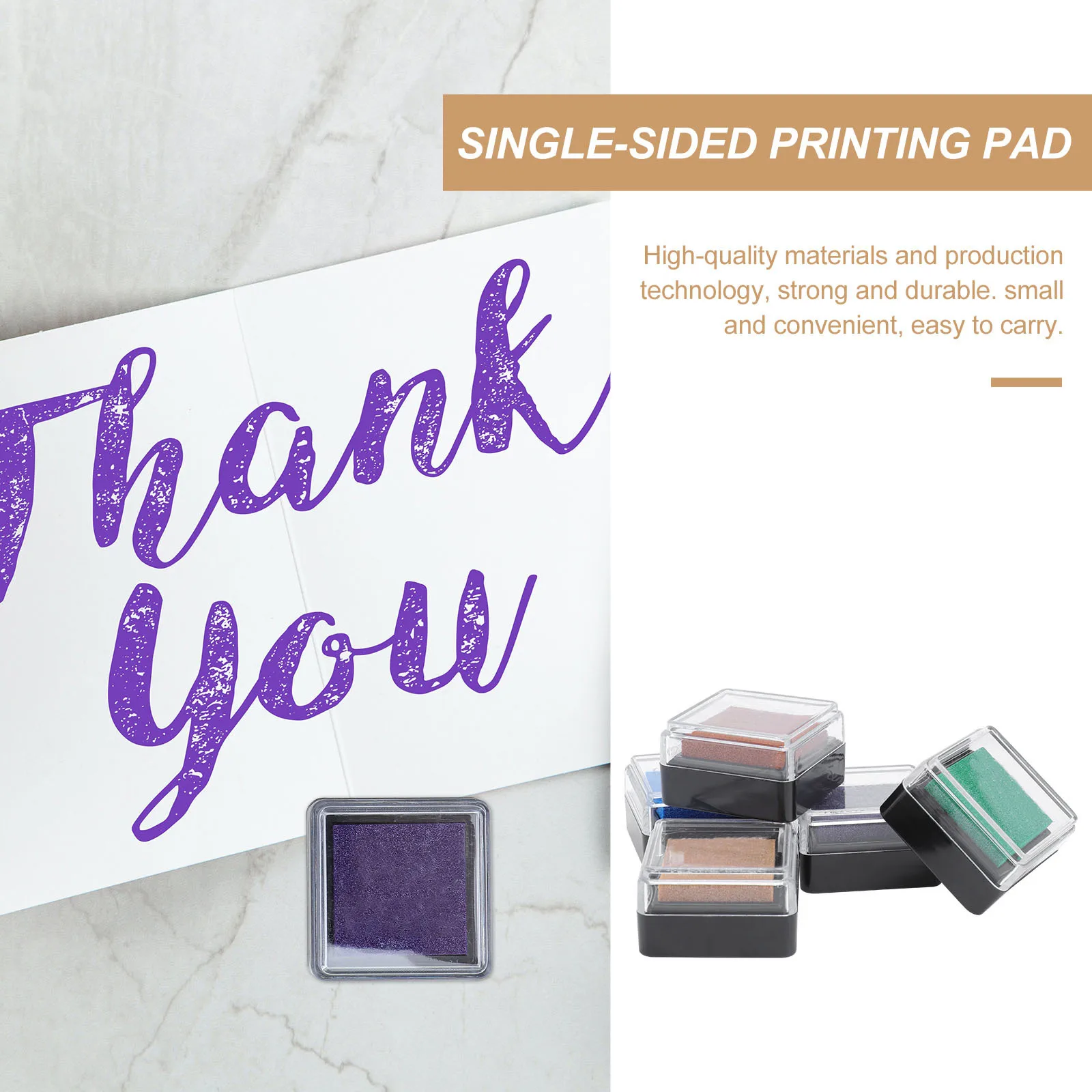 5 قطعة منصات الحبر الصغيرة قسط الإسفنج المواد سريعة الجافة ل ورقة القماش الخشب DIY بها بنفسك فنجر اللوحة الحرفية مجموعة لون عشوائي