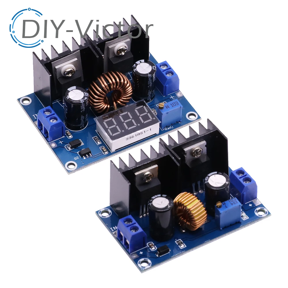 MH-ET LIVE LED  XL4016 Voltmeter PWM Adjustable 4-36V To 1.25-36V Step-Down Board Module 8A 200W DC-DC Power drop Module