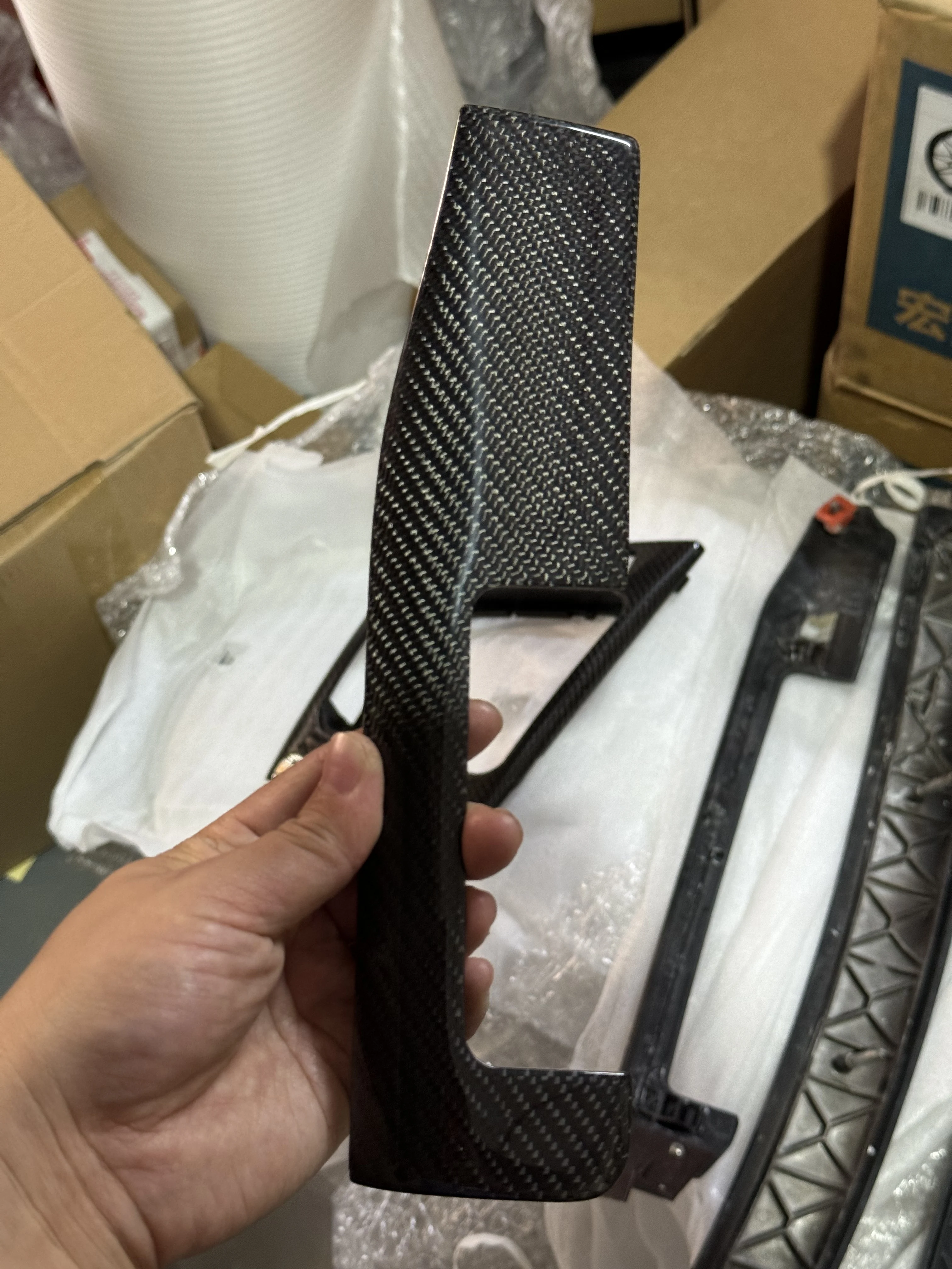 1 Set Car Interior Dash Wrap Trim For Bmw E46 Accessories Left Hand Driver real Carbon Fiber Wrap Trim Interior Parts Replacemen