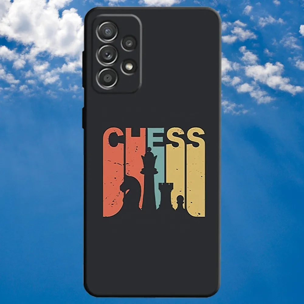 CHESS CHECK MATE Phone Case For Samsung S21,S22 Ultra,S20,S30 plus,S22 plus,S23,S30 ultra 5G Soft Black Cover