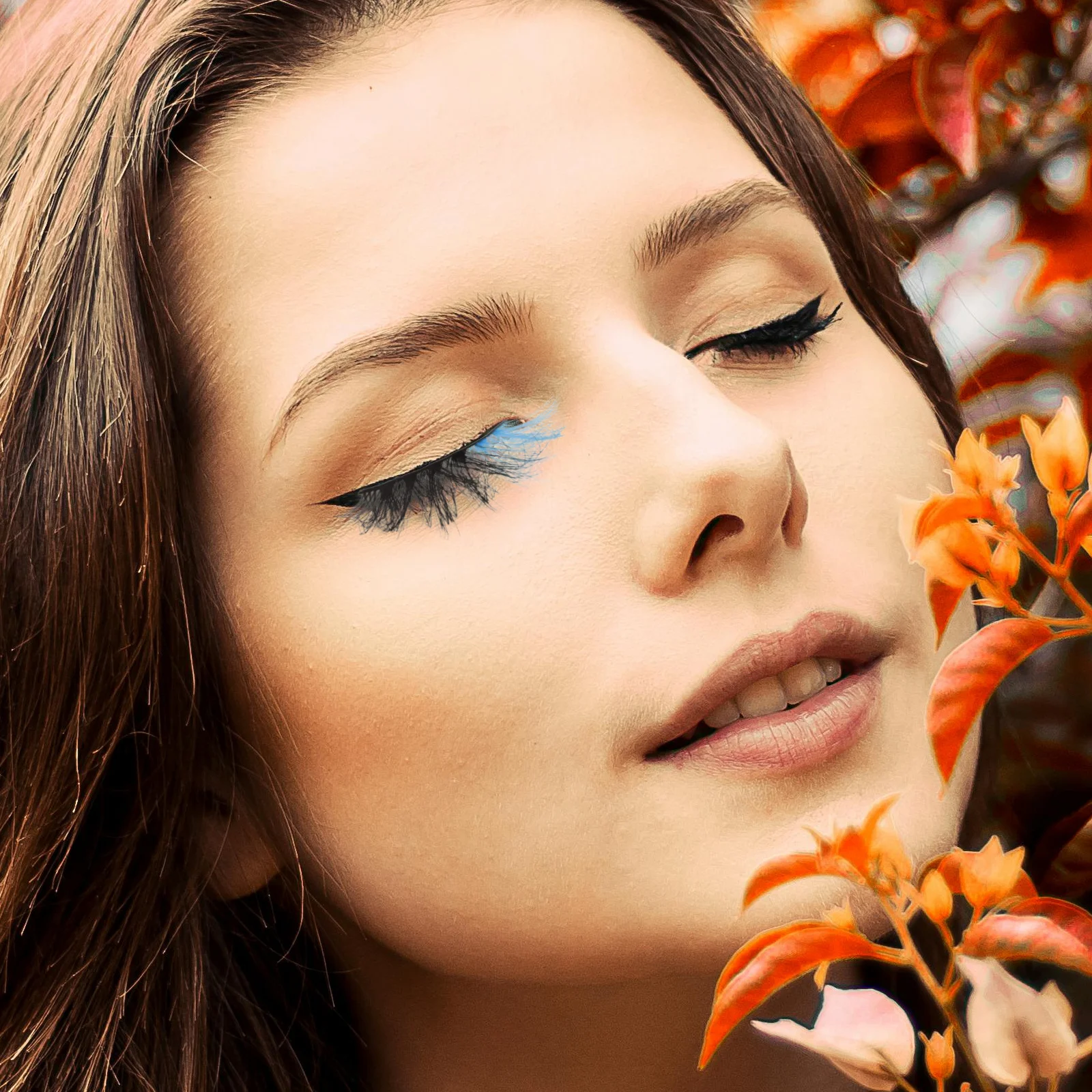 8 paia di ciglia finte colorate aspetto naturale ciglia finte per uso professionale per feste trucco per occhi trucco per occhi ciglia finte naturali