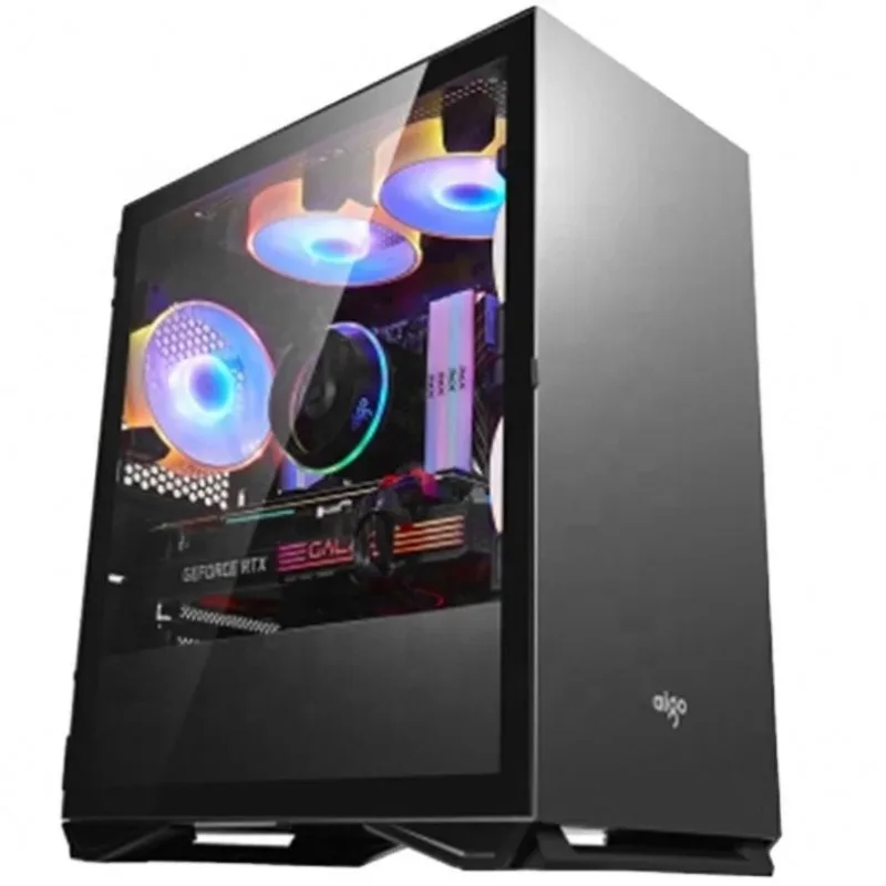 

New Wholesale cheap desktop Core i7 16GB Ram SSD HDD GTX 1060 6GB Graphics card atx case privacy screen latest gaming computer