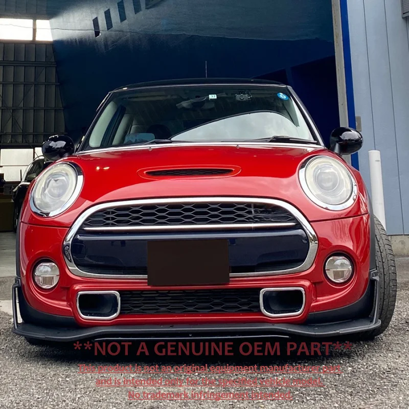For MINI Cooper S F56 F57 Carbon Fiber Front Lip Side Skirt Diffuser Extension Body Kit Exterior Modification Parts