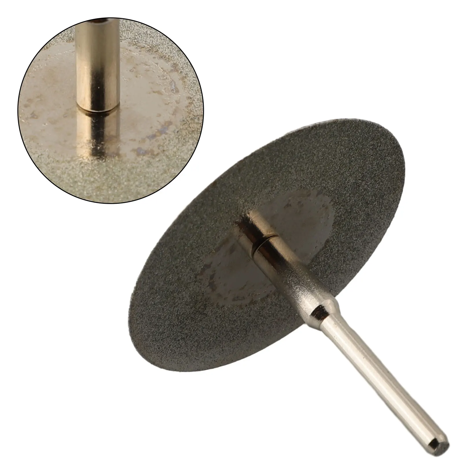 Mata Gerinda berlian Mini 40mm 50mm 60mm, pisau gergaji bundar kering/basah logam cakram pemotong kayu untuk memotong permata giok berlian