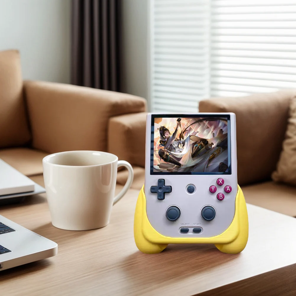 ثلاثية الأبعاد مطبوعة قبضة مقبض ل Anbernic RG405V RG406V لتقوم بها بنفسك تحكم عقد مقبض قبضة مريحة لعبة وحدة التحكم الملحقات