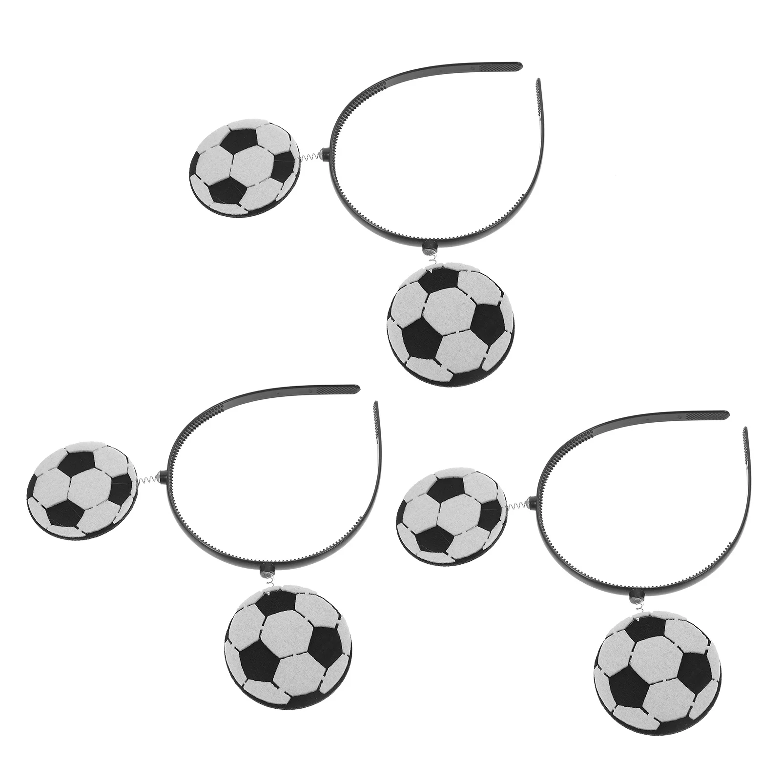 3 قطع من عصابات الرأس الرياضية الفريدة من نوعها وخفيفة الوزن ومتينة للحفلات الرياضية والمنافسة النسائية #2