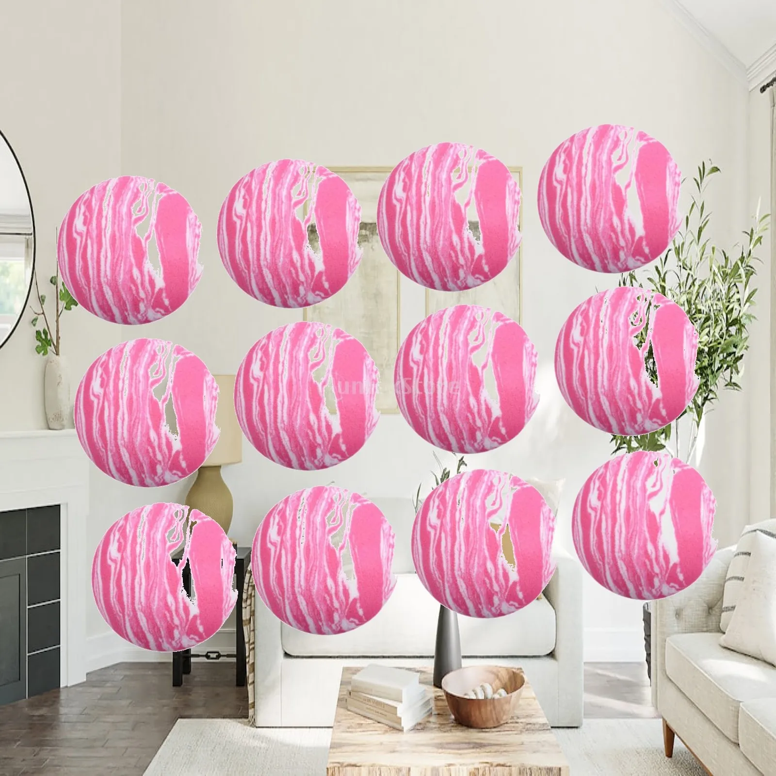 12x Foam Golf Balls Lightweight Foam Balls, Exercise Ball Realistic Feel Children's Toy for Indoor, Crafts Supplies Golfer Gift