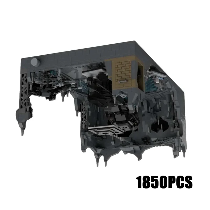 

Hero Movie YcMoc Building Blocks Batcave Diorama Playset Model Technology Bricks DIY Assembly Dark Knight Toys For Kids