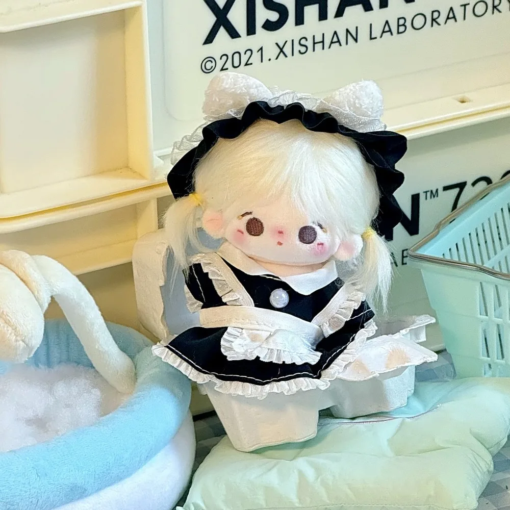 La gonna per bambola dolce fatta a mano da 10 cm fai da te sostituisce la bambola in peluche con vestiti per bambole