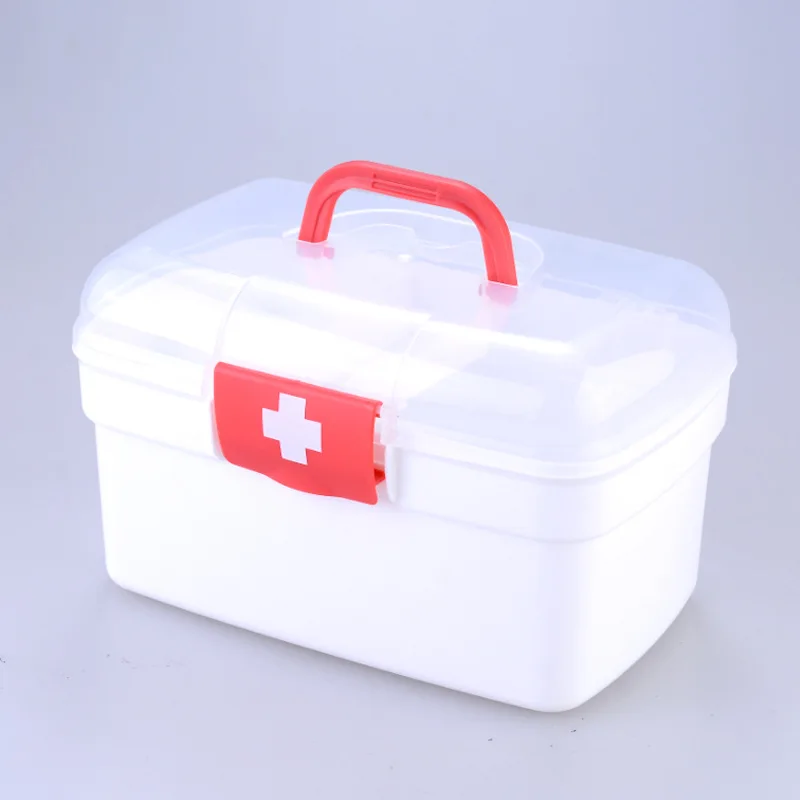 

Portable Plastic Medicine Storage Box, Household Medicine Box, Can Be Added to Logo, Manufacturers Wholesale