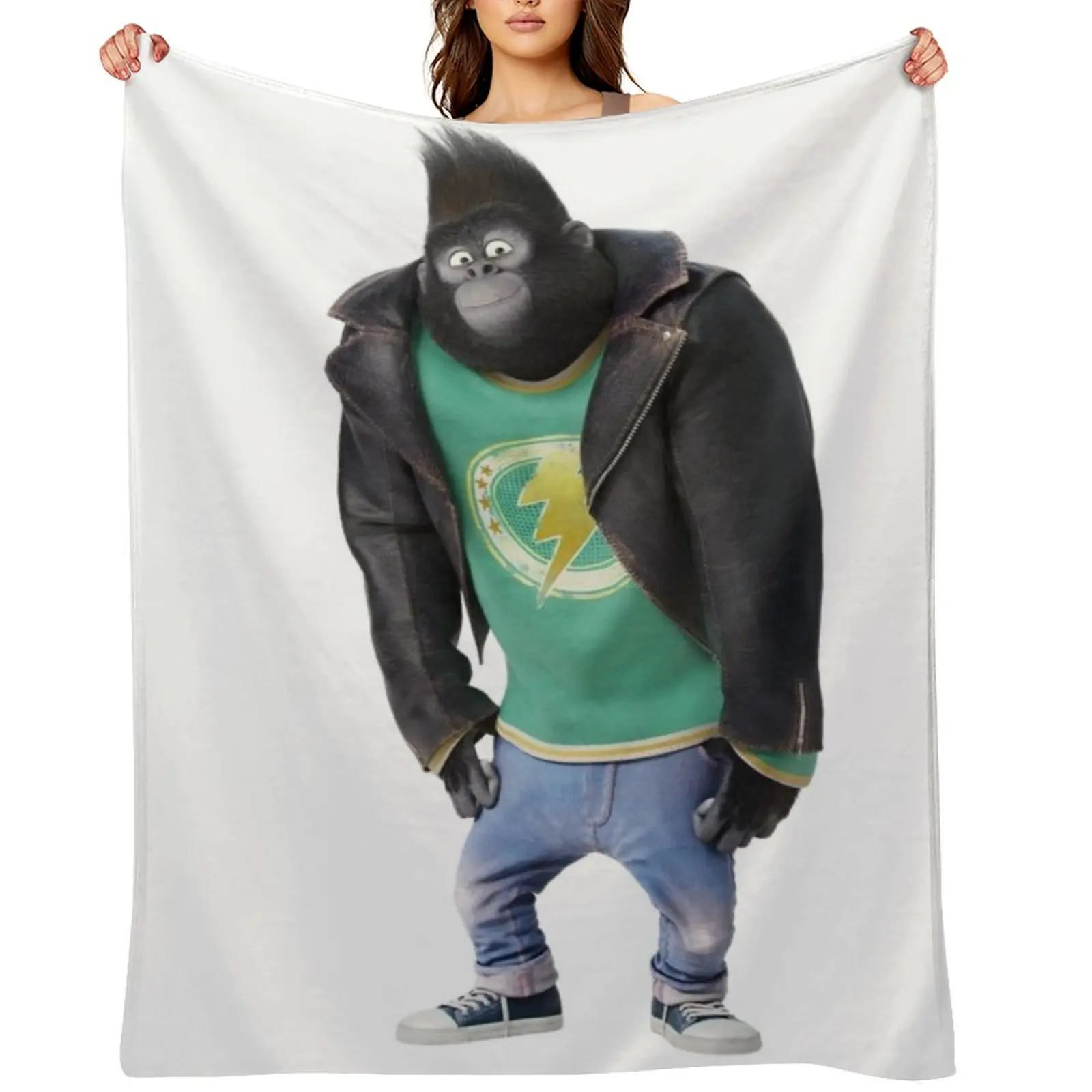 جوني سينغ 2 رمي بطانية المانجا الفاخرة العلامة التجارية الفانيلا النسيج البطانيات #1