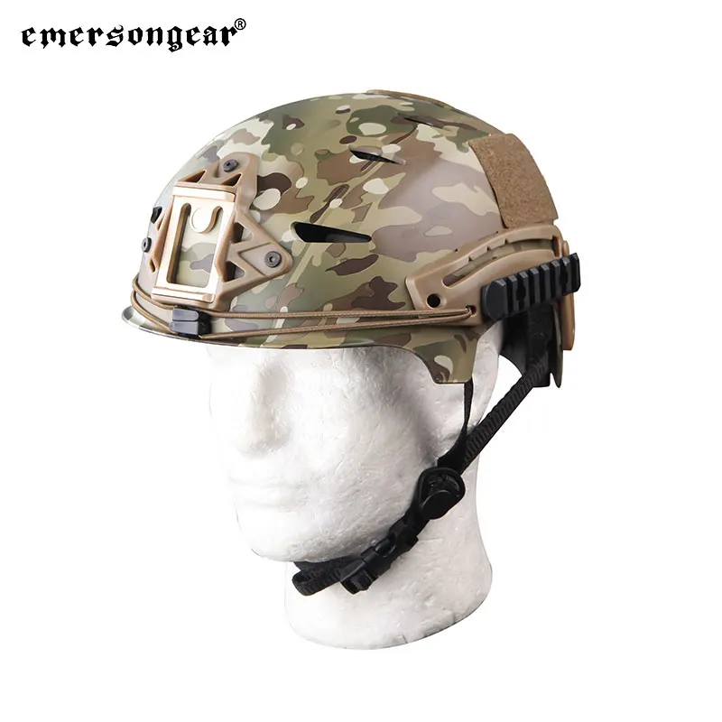 Emersongear Tactical EXF BUMP Style Half Helmet Simple Version Head Protective Gear Guard Shooting Airsoft Headwear Hunting