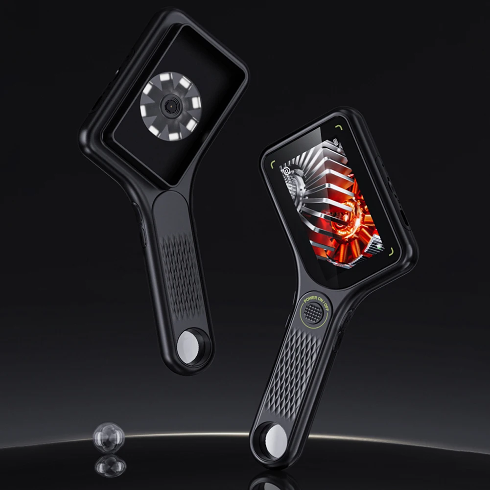 500X Magnification Digital Microscope 2MP Portable Handheld Microscope Rechargeable HD Electronic Coin Magnifier for Home Office