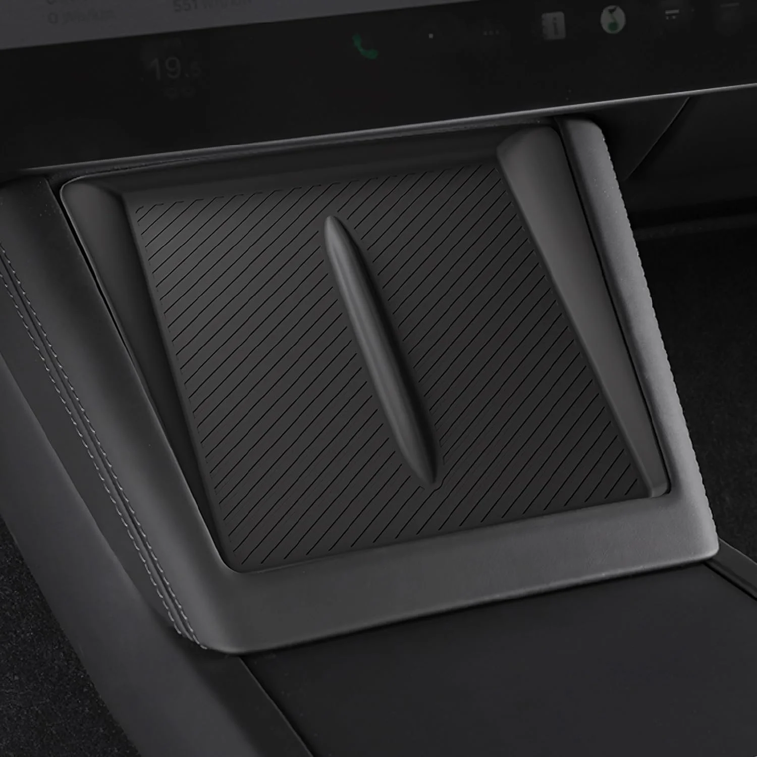 Center Console Wireless Charging Pad for Tesla Model Y