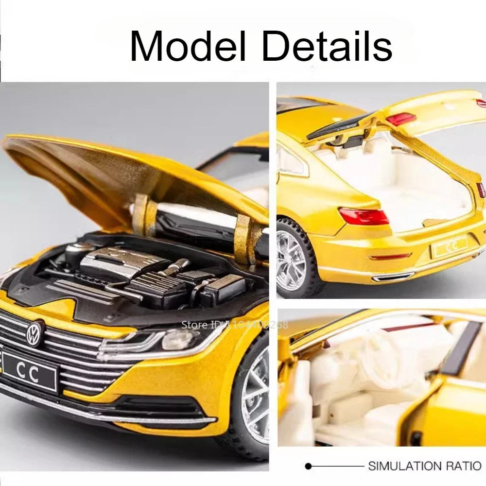 1:32 Bilancia Santana CC Modello di Auto Giocattolo Diecast In Metallo Musica Luce Tirare Indietro Simulazione Modelli di Veicoli Collezione Regali per I Ragazzi