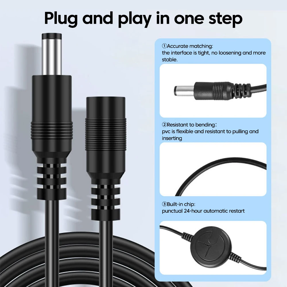 라우터 리부트 WiFi 리셋 라우터 타이밍 재시작 모듈 타이밍 자동 전원 끄기 재설정 재시작 제어 라인 5V-15V