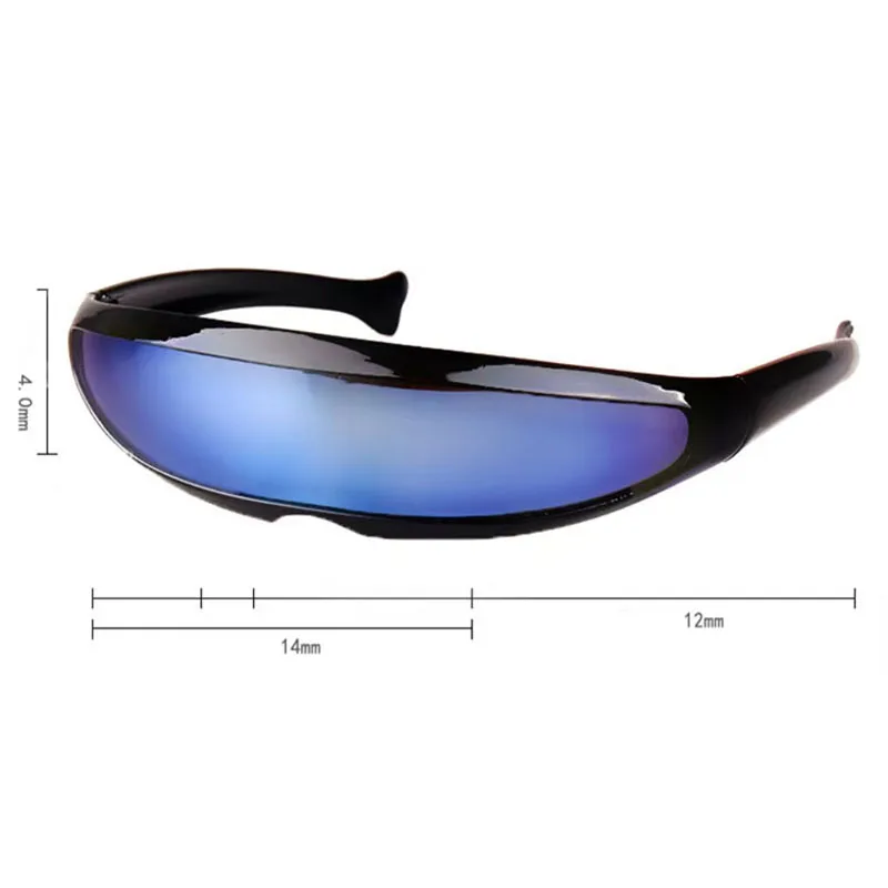 Neue Frauen Cyberpunk Sonnenbrille Männer futuristische Technologie Sonnenbrille Vintage Marke Designer Sonnenbrillen UV400 Schutz Gafas de Sol