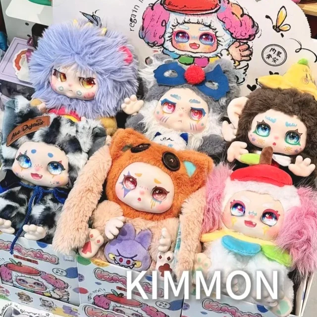 

KIMMON Creature Regains, это собственная серия плюшевых слепых коробок, фигурки, украшения, милые эмалированные куклы, загадочные коробки, подарки-сюрпризы