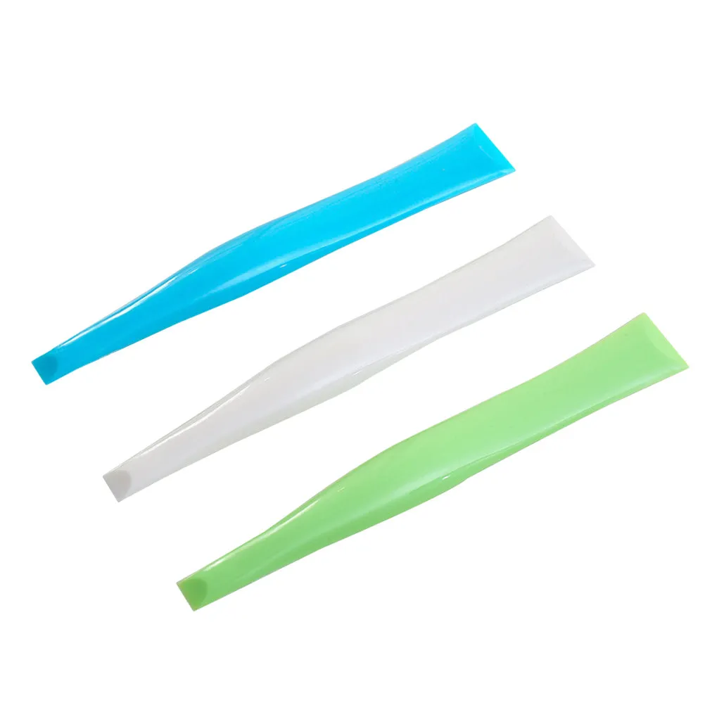 3Pcs Kitchen Scraper Double-Headed Stove Clean Decontamination Set Non-Scratch Narrow Wide Surface Kitchen Tool Gas Stove