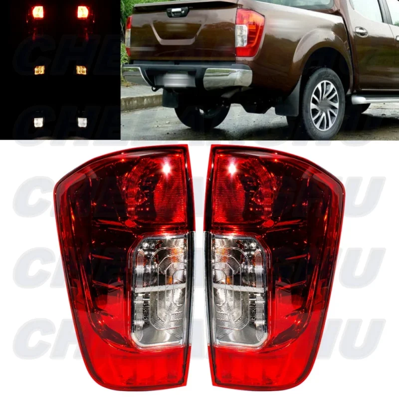 

car assecories For Nissan Navala NP300 D23 2015 2016 2017 2018 Pair Tail Light Rear Lamp