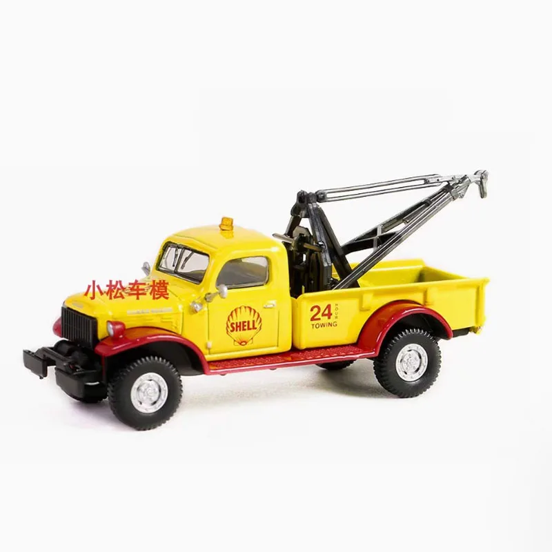 Greenlight Diecast Scala 1:64 1949 Veicolo di salvataggio di potenza Simulazione in lega Modello di auto Collezione statica Decorato Regalo di festa Giocattolo