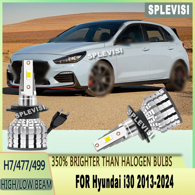 

withstand harsh conditions Tool-free Installation LED HIGH/LOW BEAM For Hyundai i30 2013 2014 2015 2016 2017 2018 2019 2020-2024