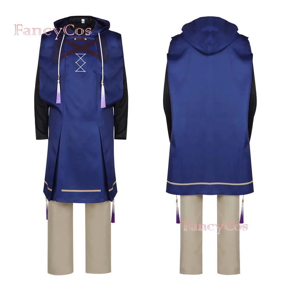 

Anime Silent Witch Cosplay Luis Milla Cosplay Costume Wizard Robes Cape Jackets Pants for Men Halooween Carnival Party Costumes