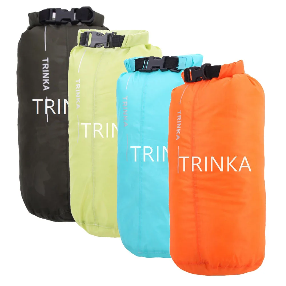 

Protable Waterproof Nylon Bag Storage Dry Pouch for Outdoor Travel Hiking Canoe Kayak Rafting Camping