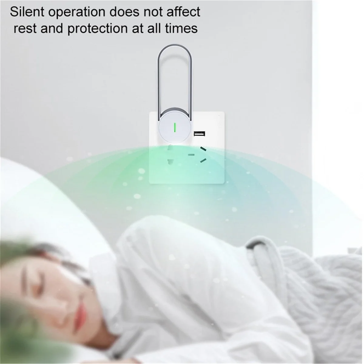 popular USB Air Purifier Air Cleaner for Home and Bedroom Quiet Sleep Mode Air Cleaner Remove of Pollen Allergy Particles Dust C