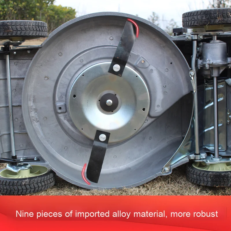 

19-21 Inch High Productivity Aluminum Alloy Hand-Push Lawn Mower Lawn Trimmer Cutter with Core Engine Component